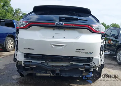 2017 Ford Edge Titanium из США, поврежденный, VIN 2FMPK4K98HBB96464